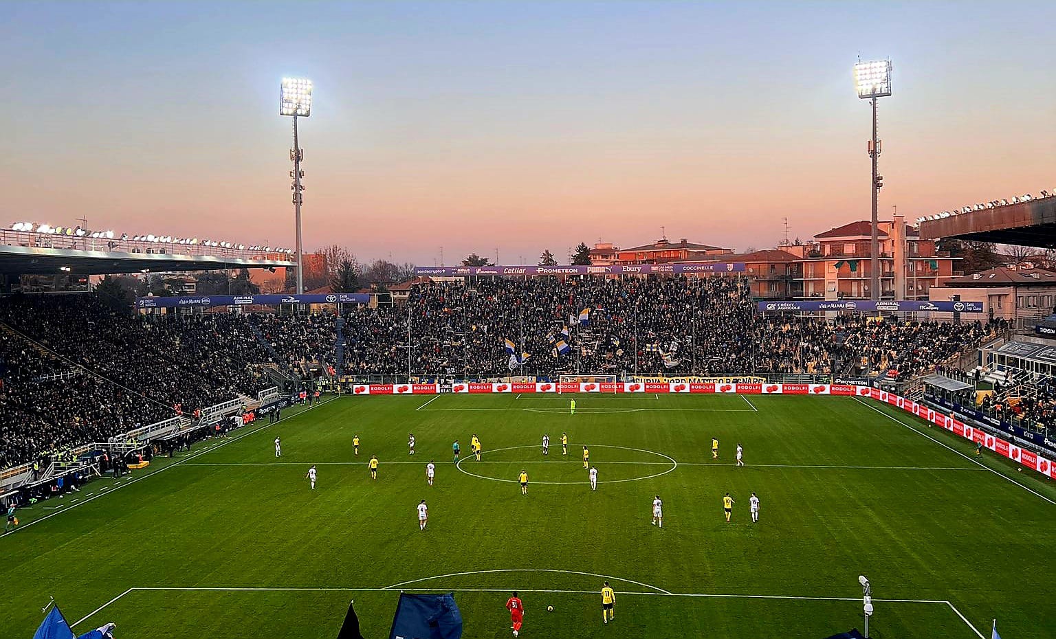 Stadio Ennio Tardini during a Parma Calcio home match